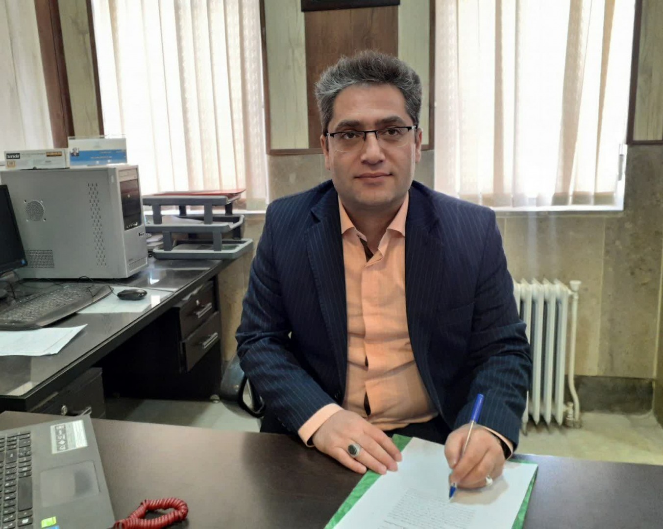 خدمات رایگان اداره دامپزشکی شهرستان نهاوند در عید قربان