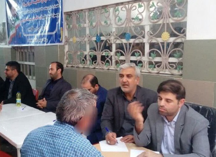 بازدید دادستان و قضات از زندان نهاوند