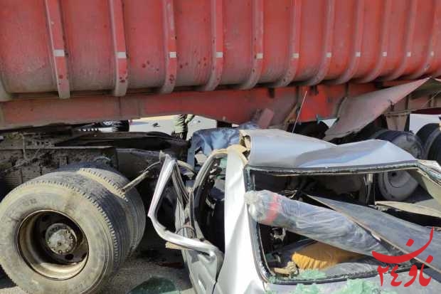 باز هم جاده های نهاوند و باز هم تصادف