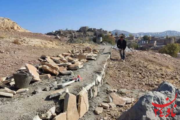 ادامه روند احداث پارک&zwnj; صخره&zwnj;ای دوخواهران